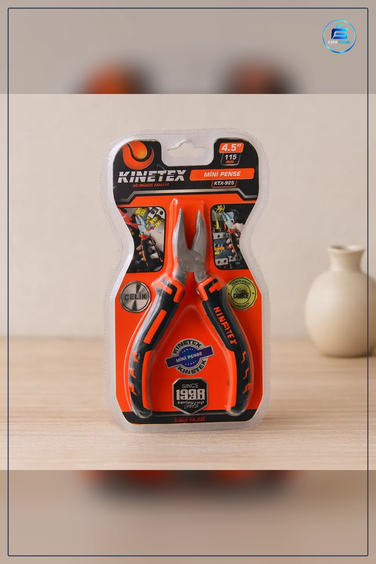 Mini Pense 115 mm Çelik Kompakt Hassas Elektronik Tamir Hobi Modelcilik Hırdavat Aleti