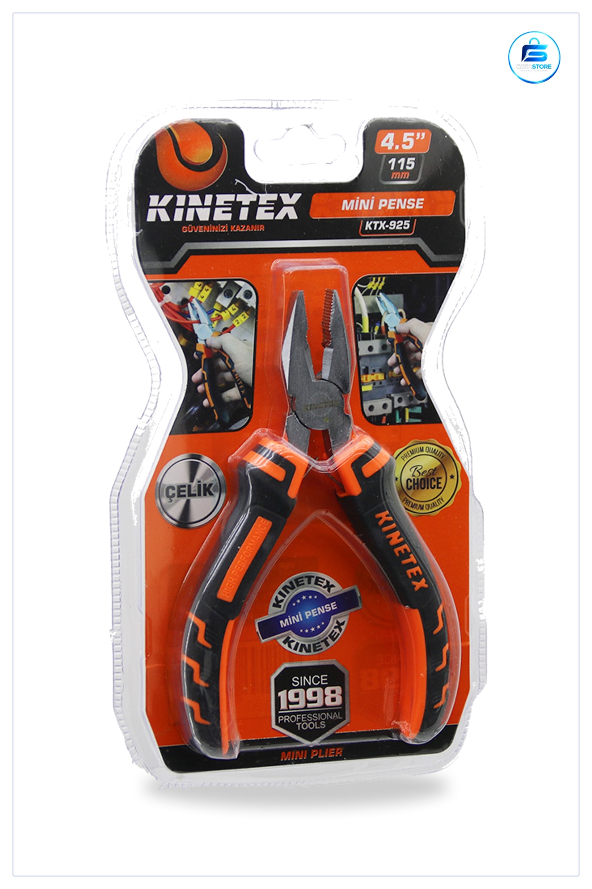 Mini Pense 115 mm Çelik Kompakt Hassas Elektronik Tamir Hobi Modelcilik Hırdavat Aleti