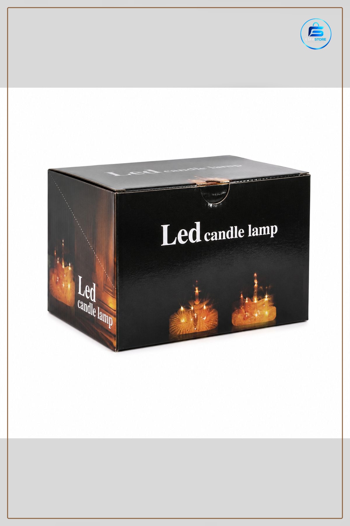 LED Mum Kristal Plastik Küçük Boy Pilli Dekoratif Gece Lambası 5 cm x 9 Aydınlatma Mika
