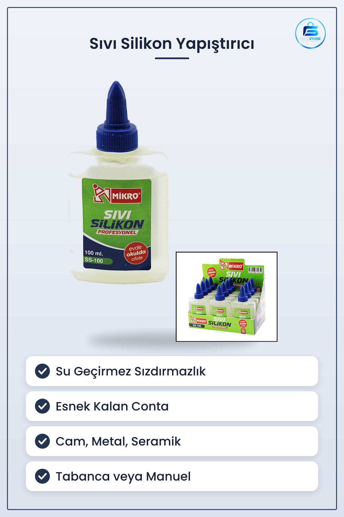 Sıvı Silikon Yapıştırıcı Esnek Sızdırmazlık Su ve Hava Geçirmez Ev Atölye Kullanımı