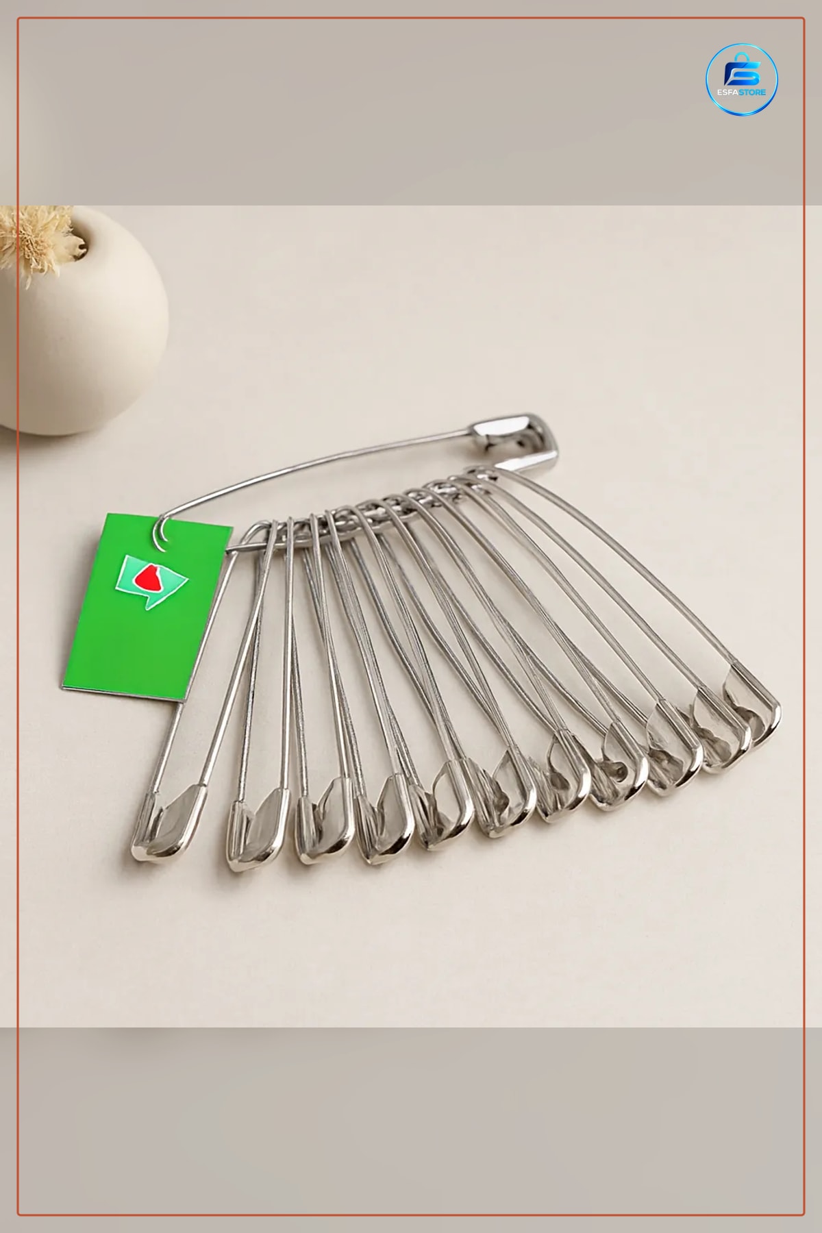 Çengelli İğne No 6 Lük Metal Alaşımlı Kumaş Tutturma Dikim Onarım El İşi Hobi Paslanmaz Kaplama