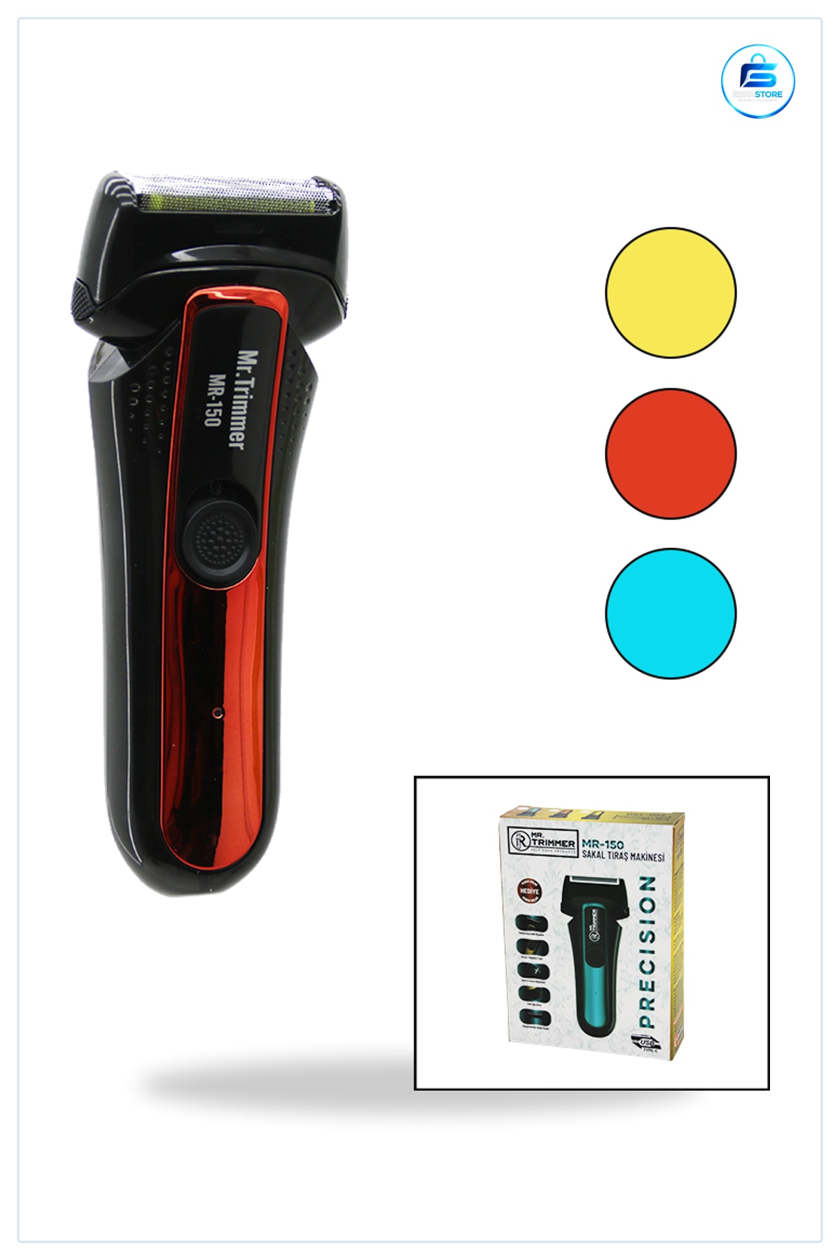 Sakal Tıraş Makinesi 2in1 USB Şarjlı Sıfır ve Çizim Başlıklı Hassas Kesim Kişisel Bakım Aleti