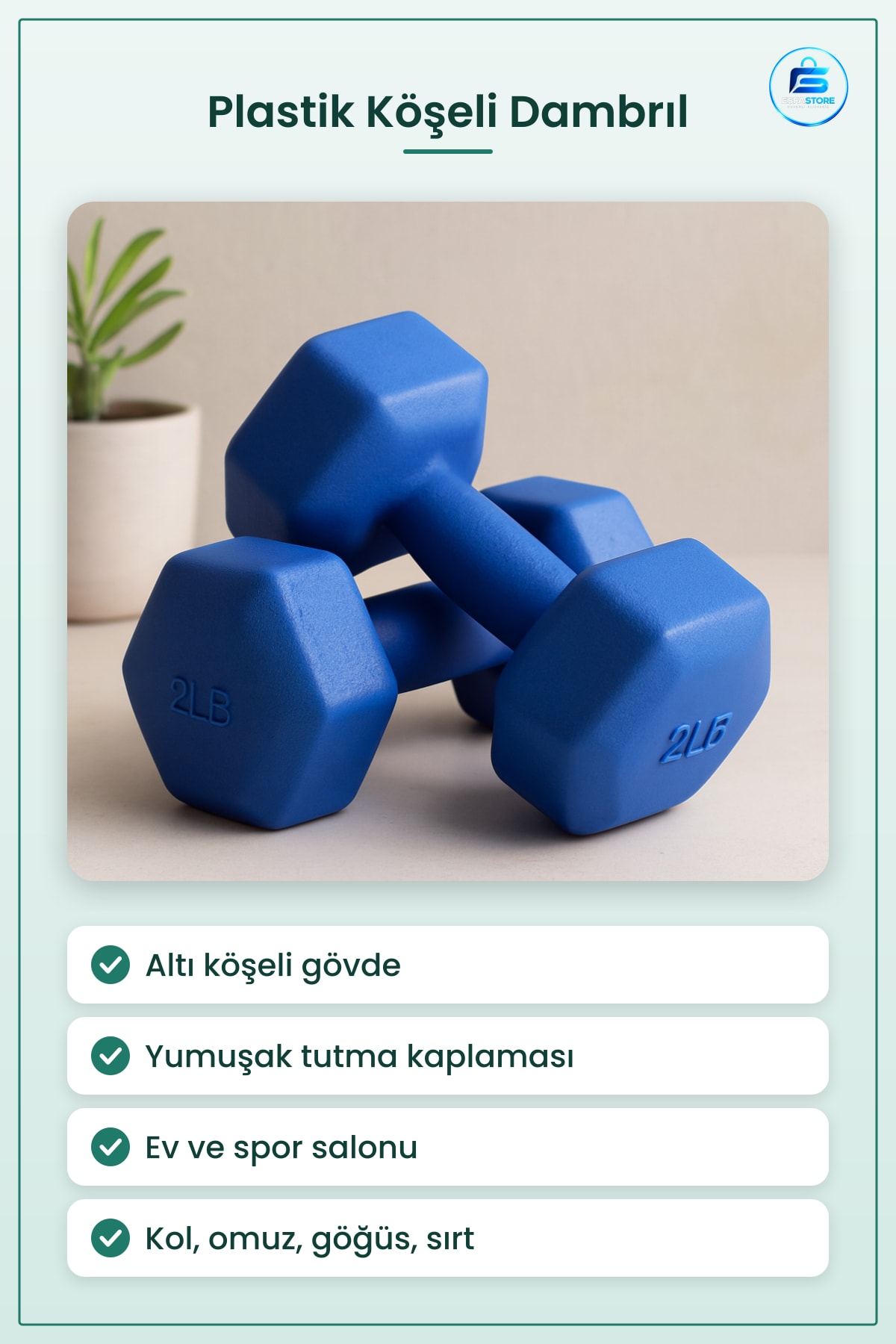 Plastik Köşeli Dambıl Ağırlık Plakası Ev ve Spor Salonu İçin Kuvvet Antrenmanı Fitness Ekipmanı