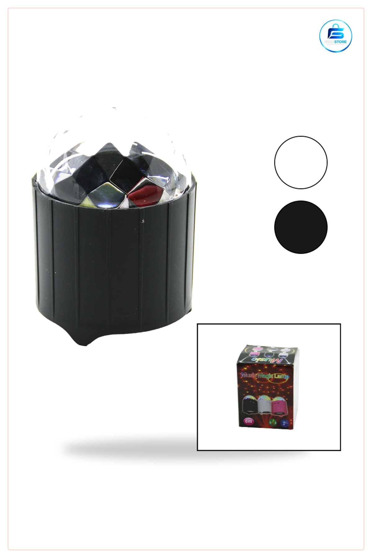 Mini LED Işık 6W Disko Topu Parti Gece Lambaı Dekoratif Eğlence Aydınlatma Ev Dekoru