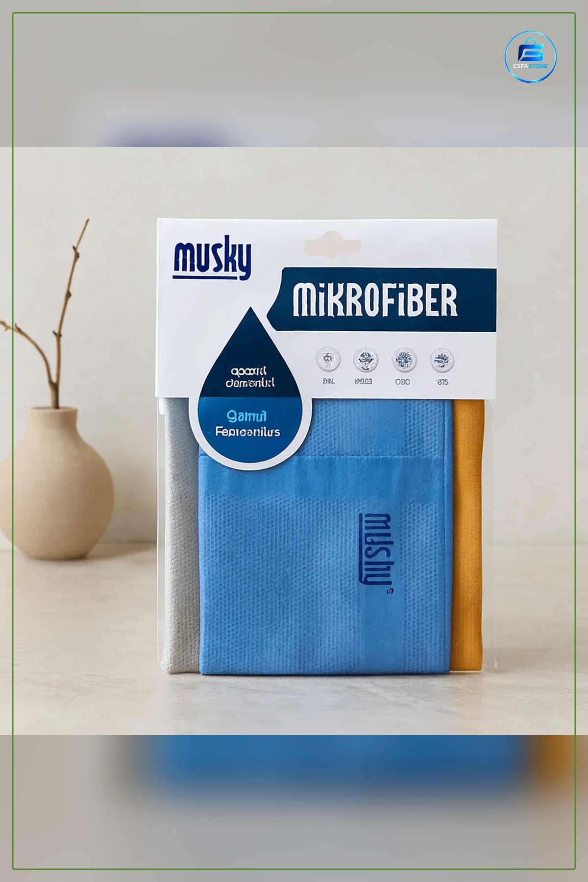Mikrofiber Temizlik Bezi Cam Otomobil Mutfak Banyo Deterjansız Çizik Bırakmaz Hızlı Kuruma
