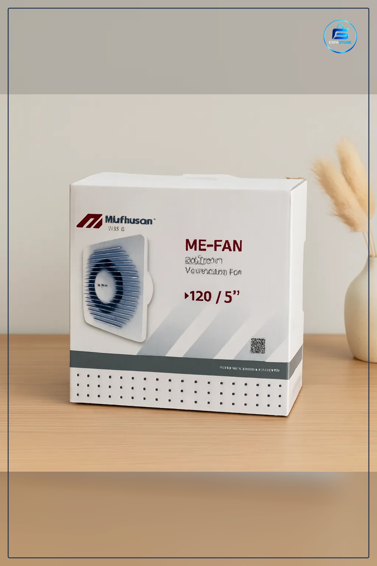Tavan Vantilatörü 120 mm Banyo Tuvalet Aspiratörü 15W m³/h Sessiz Havalandırma Fanı Kompakt