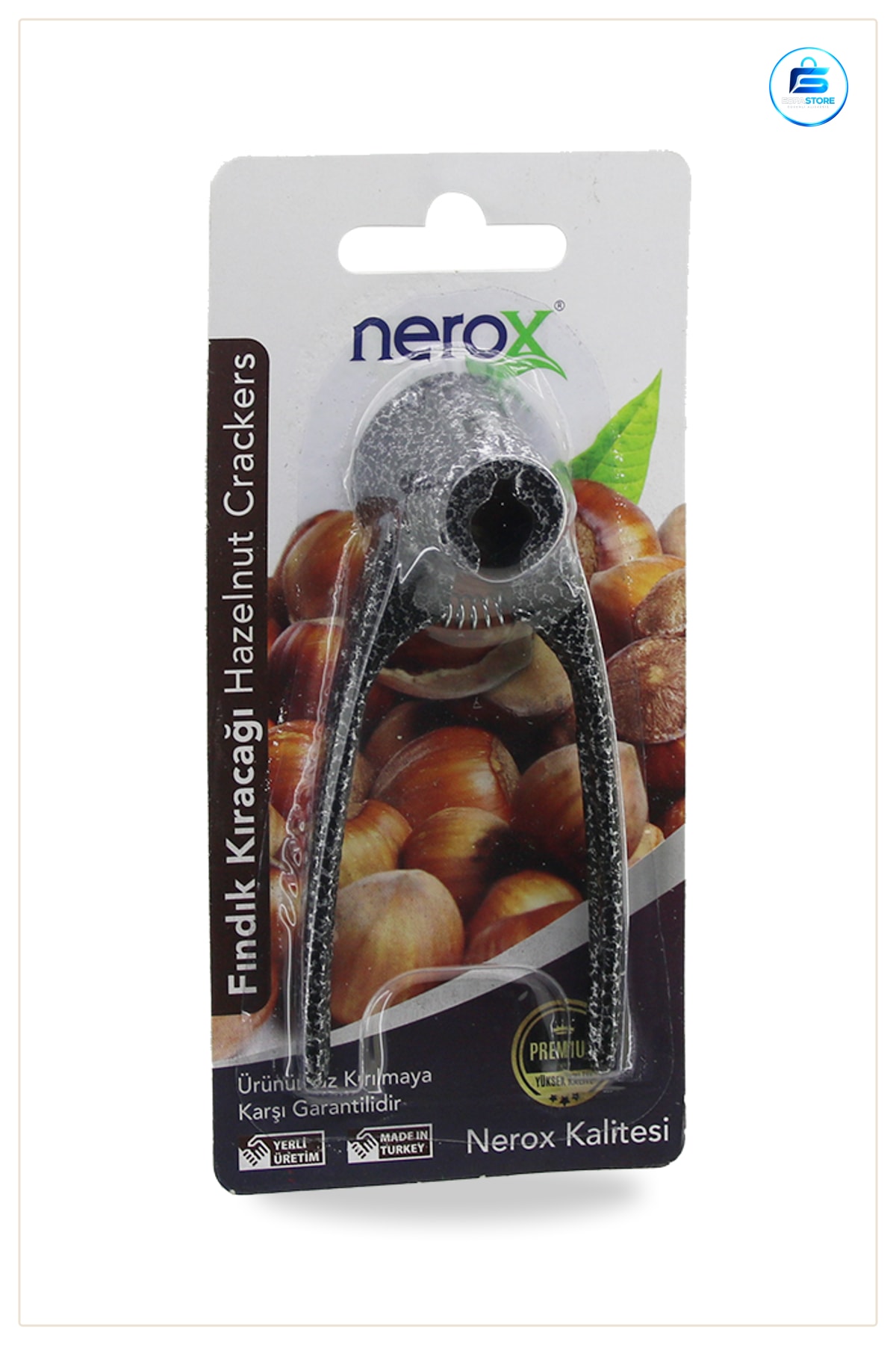 Fındık Kıracağı Mini Döküm Metal Ceviz Kırma Aleti Mutfak Kompakt Dayanıklı Pratik