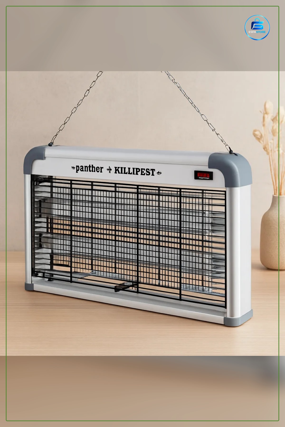 Elektrikli Sinek Öldürücü Kovucu 2x10W UV Lambalı m² Masaüstü veya Asma Mutfak Ofis Kafe