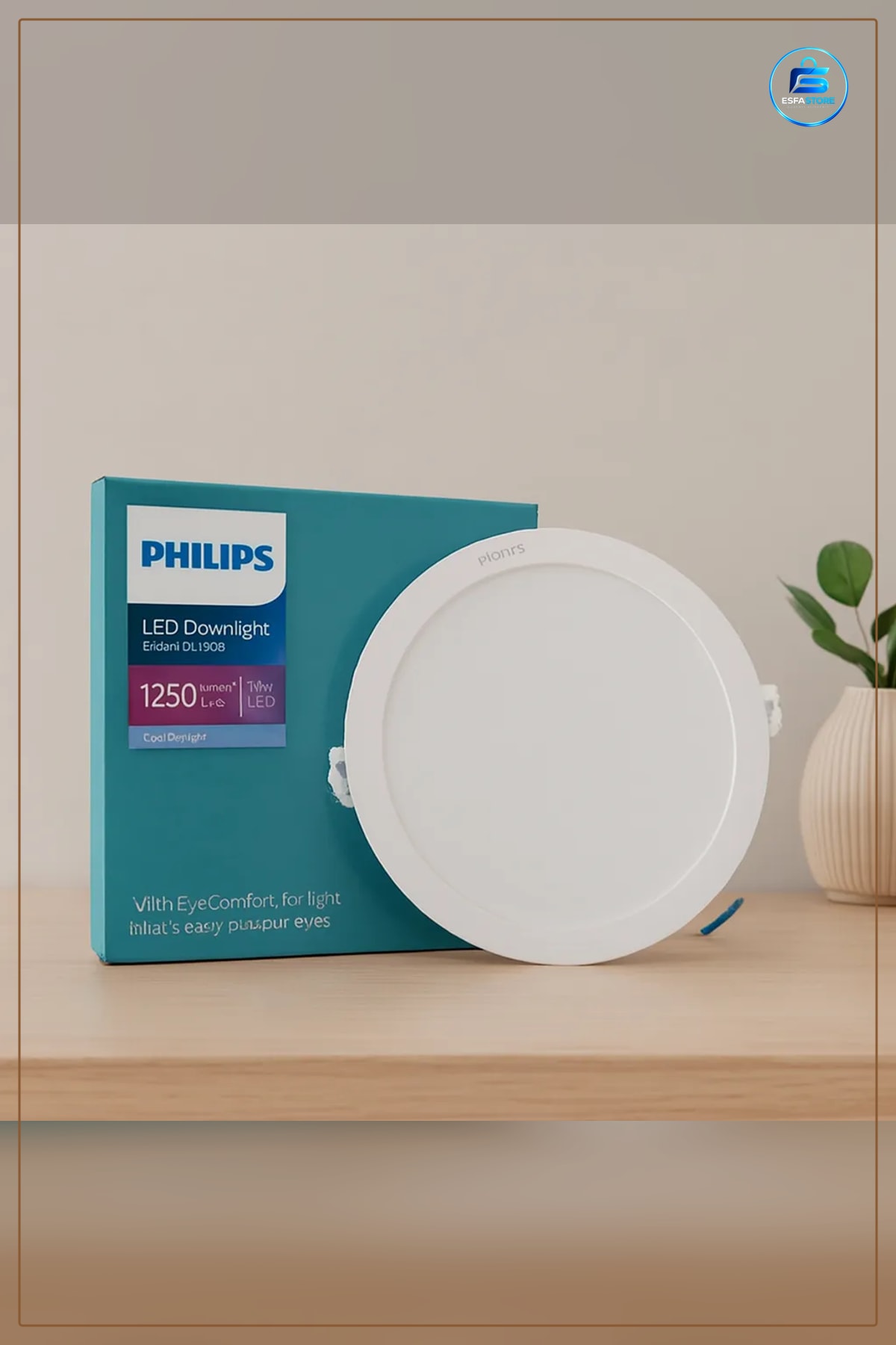 Armatür 14W Yuvarlak Sıva Altı LED Slim Panel 1250 Lumen Soğuk Gün Işığı Ofis Mağaza