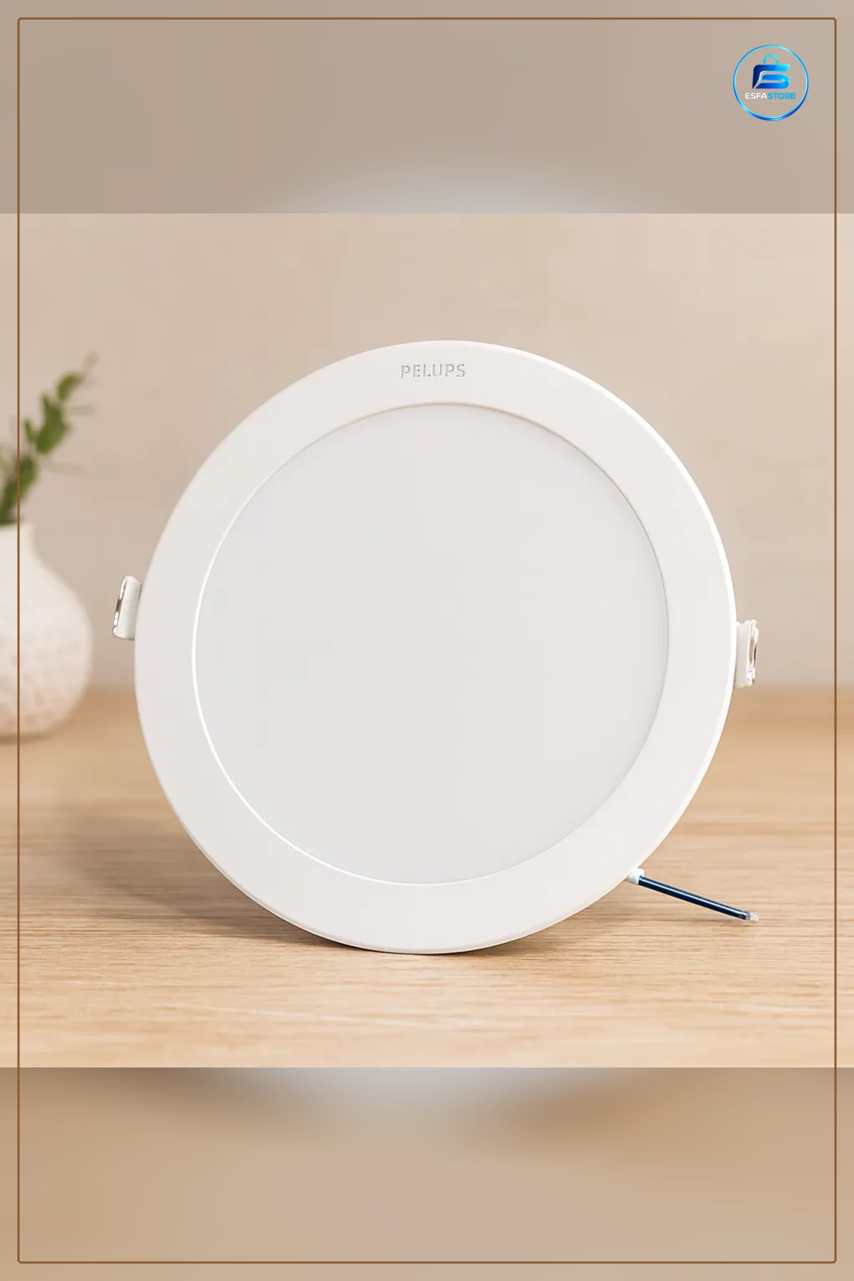 Armatür Yuvarlak Sıva Altı LED Slim Panel 23W 2000 Lumen Difuzorlu Ofis Mağaza Koridor