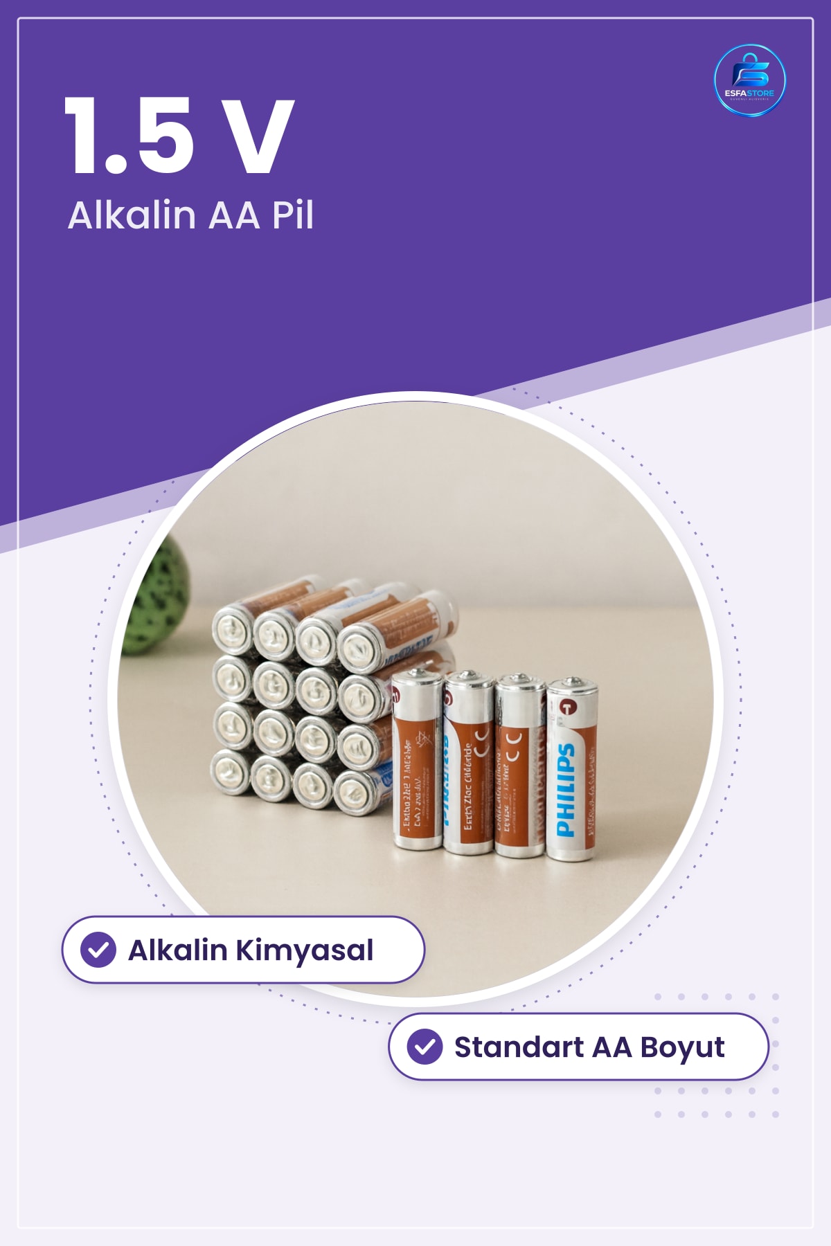 AA Kalem Pil 1.5V Alkalin Uzaktan Kumanda El Feneri Oyuncak Kablosuz Klavye Fare İçin Uzun Ömürlü