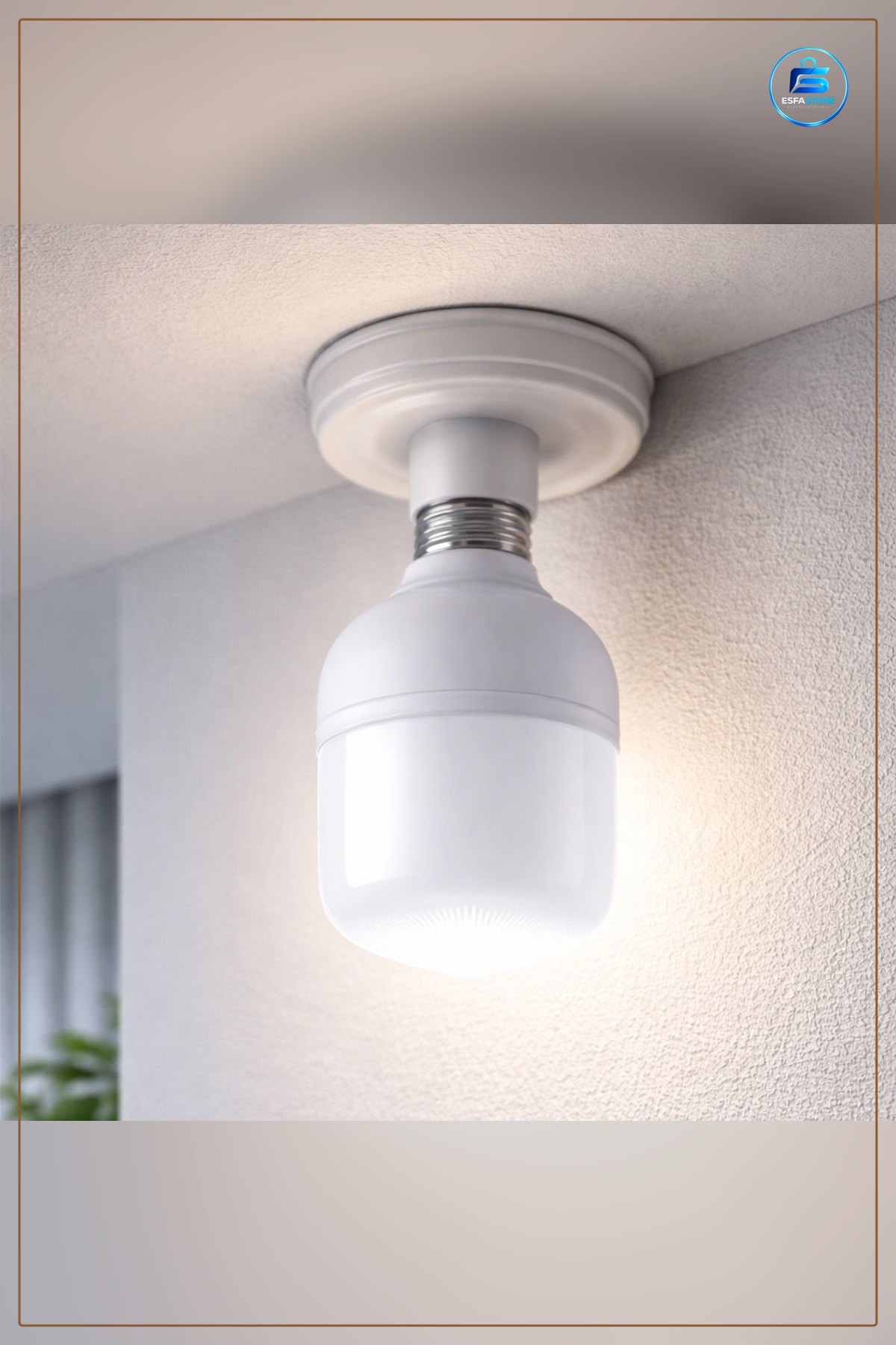 Mini Torch LED Ampul 20W E27 6500K 2050 Lumen Soğuk Beyaz Ev Ofis Atölye Enerji Tasarruflu