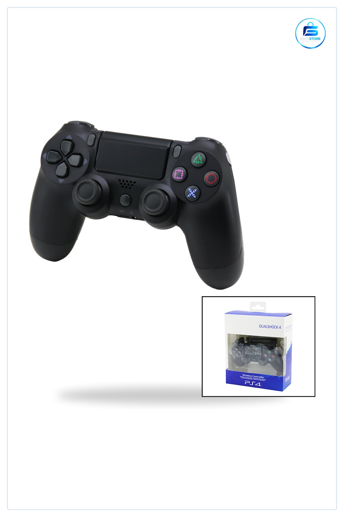 Konsol Gamepad Joystick PS4 Uyumlu Kablosuz Analog Oyun Kolu Bluetooth Titreşimli Şarjlı Kumanda