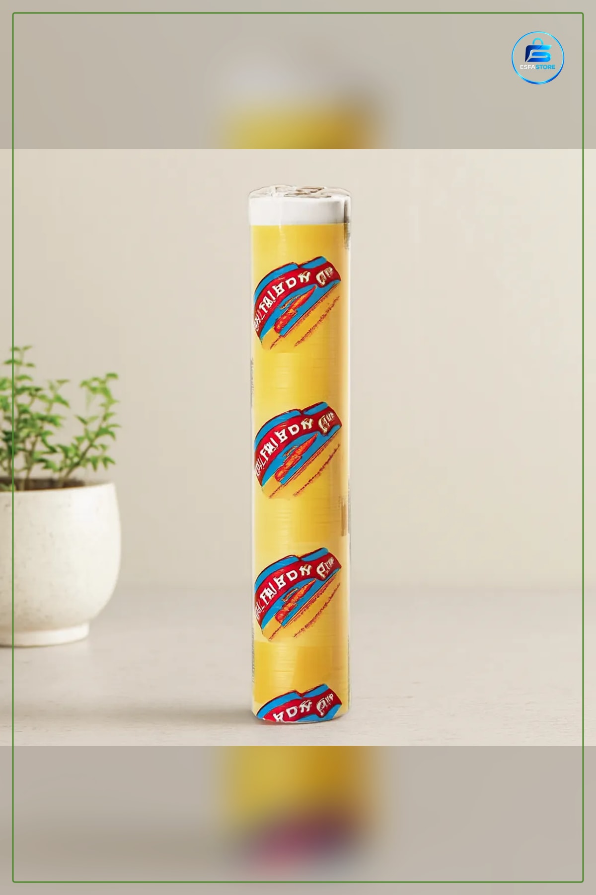 Streç Film 30 cm x 50 m Gıda ile Temasa Uygun PVC Şeffaf Mutfak Sarma Filmi Kafe Restoran