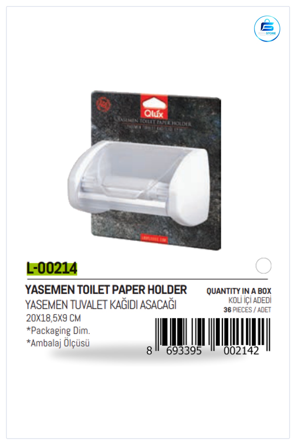 Tuvalet Kağıtlığı Kapaklı Polipropilen WC Rulo Tutucu Neme Dayanıklı Banyo Aksesuarı Hijyen