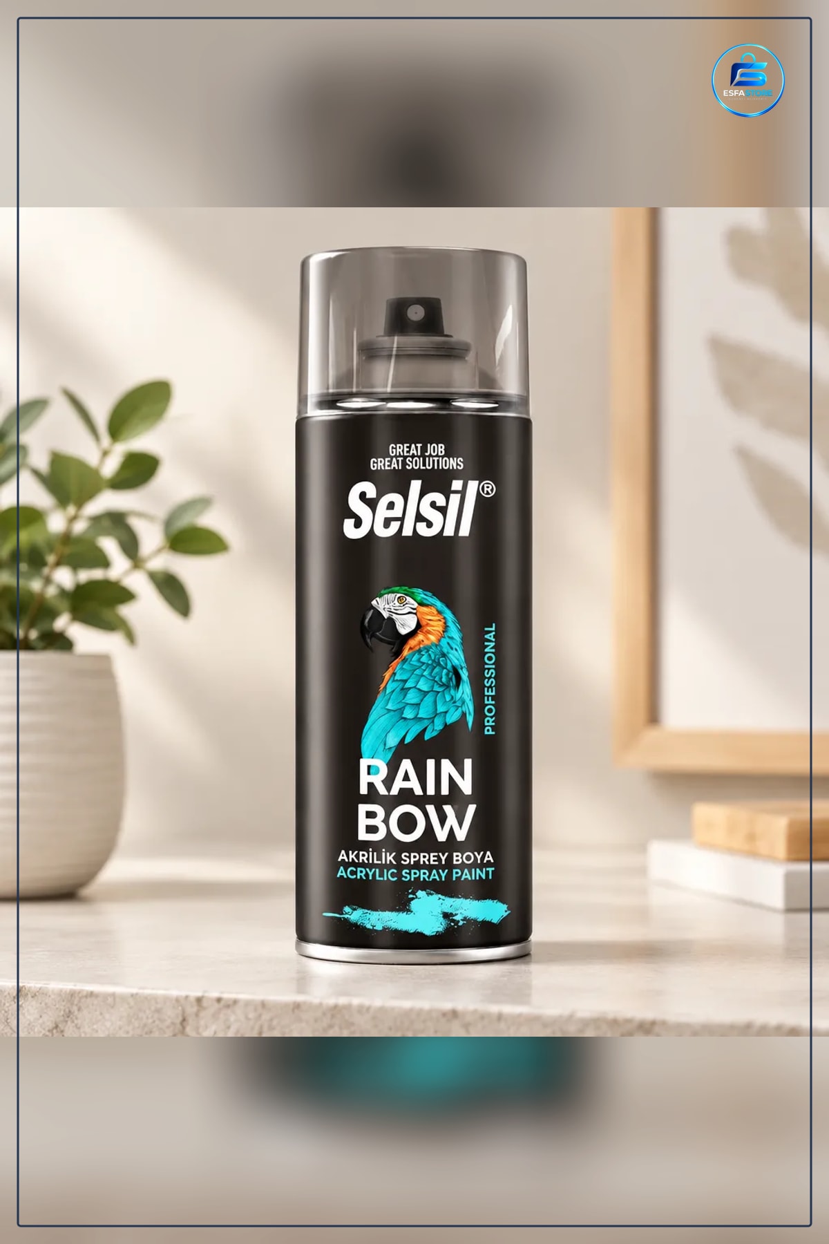 Akrilik Sprey Boya 400 ml Metal Ahşap Plastik Seramik Yüzey İçin Hızlı Kuruyan Hobi Tamir Boyası