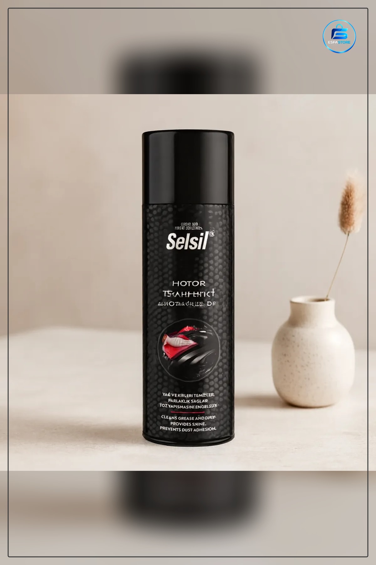 Araç Motor Temizleyici Parıatcı Sprey 500 ml Hızlı Temizlik Parlaklık Toz Koşu Yapışmaz Plastik
