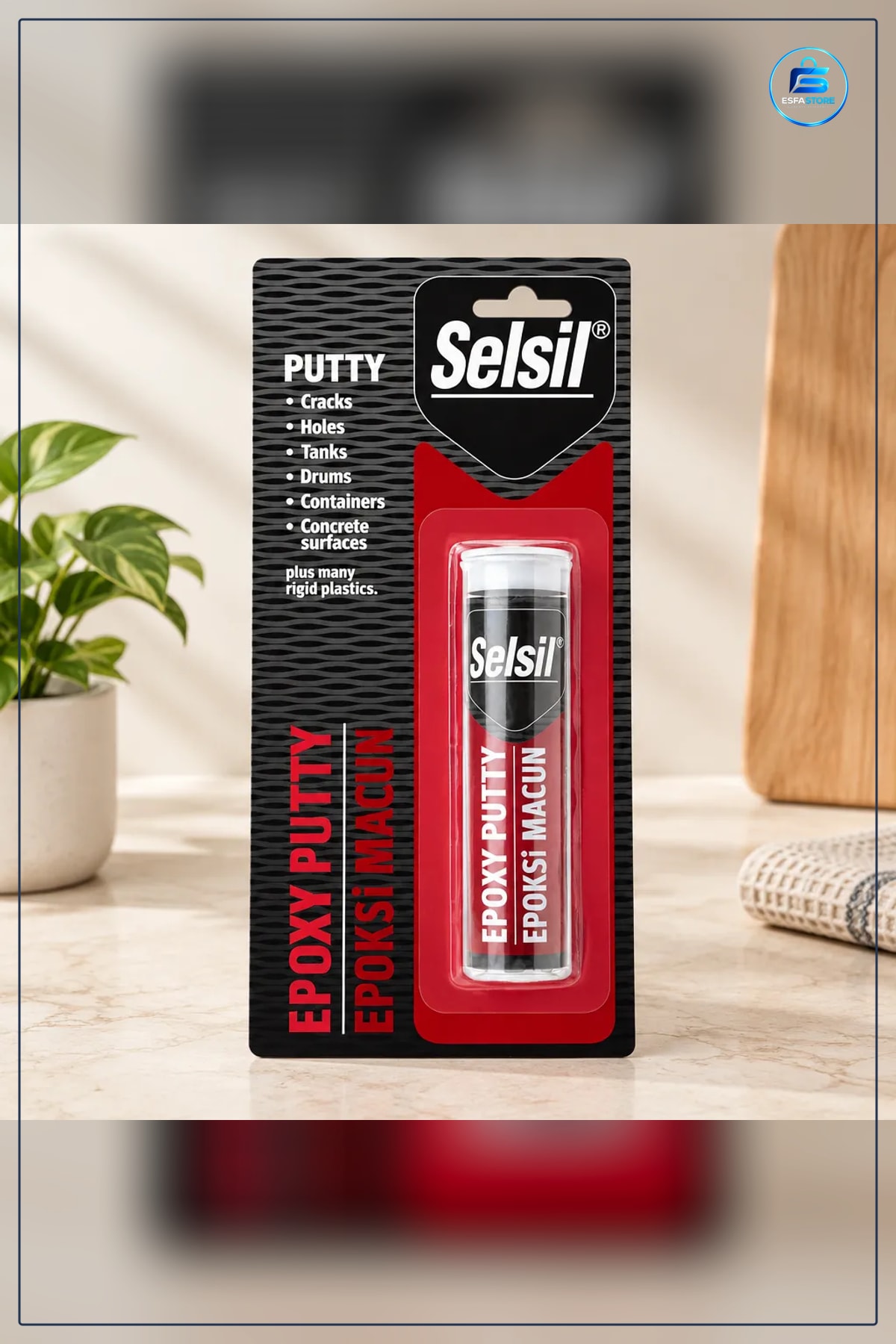 Isıya Dayanıklı Epoksi Putty Macun Yapıştırıcı Ahşap Metal Cam Seramik Kırık Onarım Dolgu Macunu