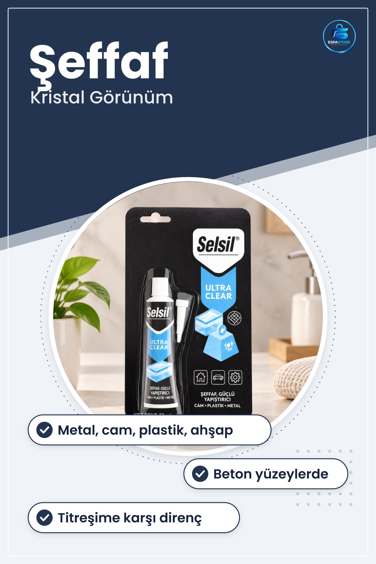Ultra Clear Şeffaf Montaj Yapıştırıcı Kristal Metal Cam Plastik Ahşap Beton Tamir Hobi Onarım