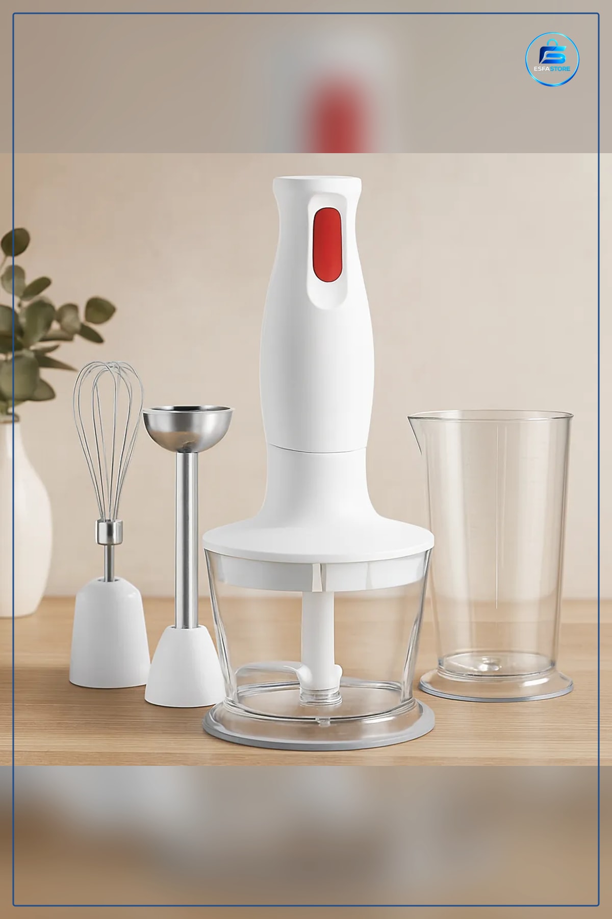 Blender Seti 350W Elektrikli 600ml Hazneli Mutfak Smoothie Çorba Püre Hazırlama Cihazı