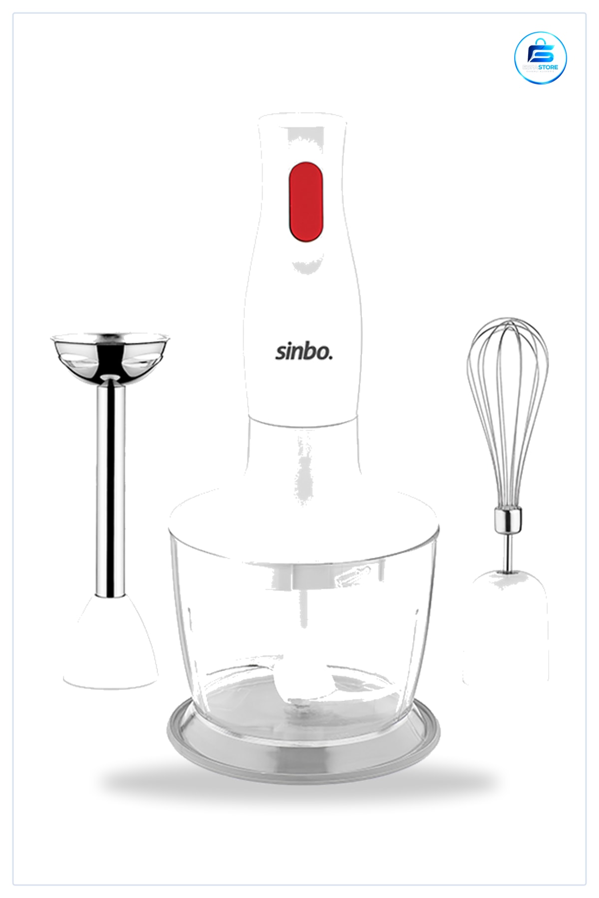 Blender Seti 350W 600 ml Doğrayıcı Mikser El Blenderi Mutfak Çorba Smoothie Sos Bebek Maması