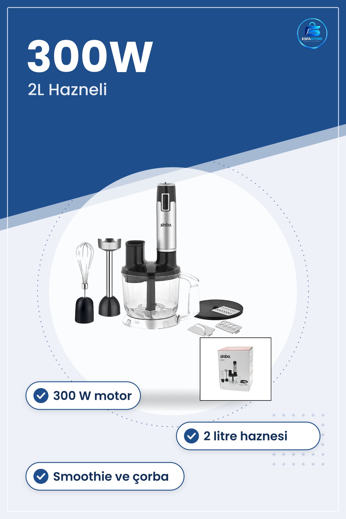 Blender Seti 300W Çok Fonksiyonlu 2L Hazneli Mutfak Smoothie Doğrama Rendeleme Çırpma
