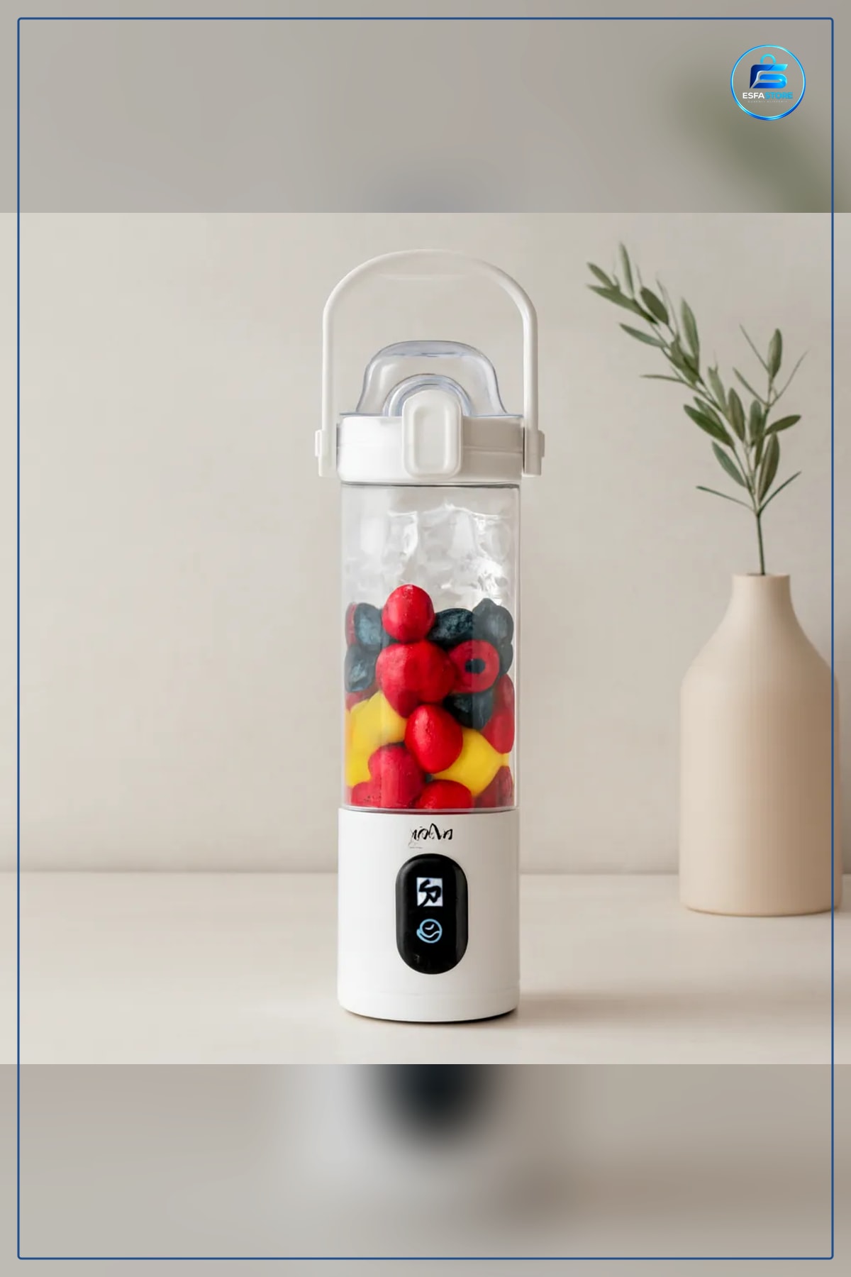 Kişisel Blender Şarjlı Taşınabilir Smoothie 700 ml 150W 4500mAh Çelik Bıçaklı Mutfak Karıştırıcı