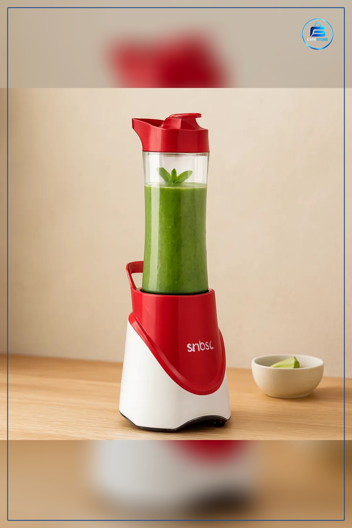 Kişisel Blender Smoothie Şişe Uyumlu Paslanmaz Çelik Bıçaklı Taşınabilir Mutfak Hazır İçecek