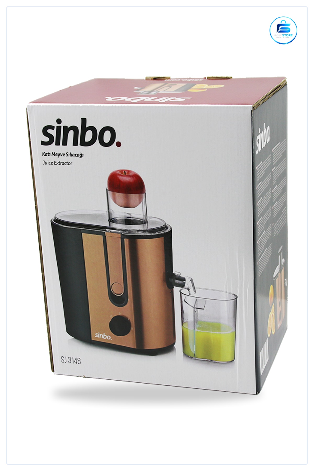 Katı Meyve Sıkacağı 600W 65mm Besleme Çelik Filtre 1250ml Posalı Hazne Sebze Suyu Makinesi Mutfak