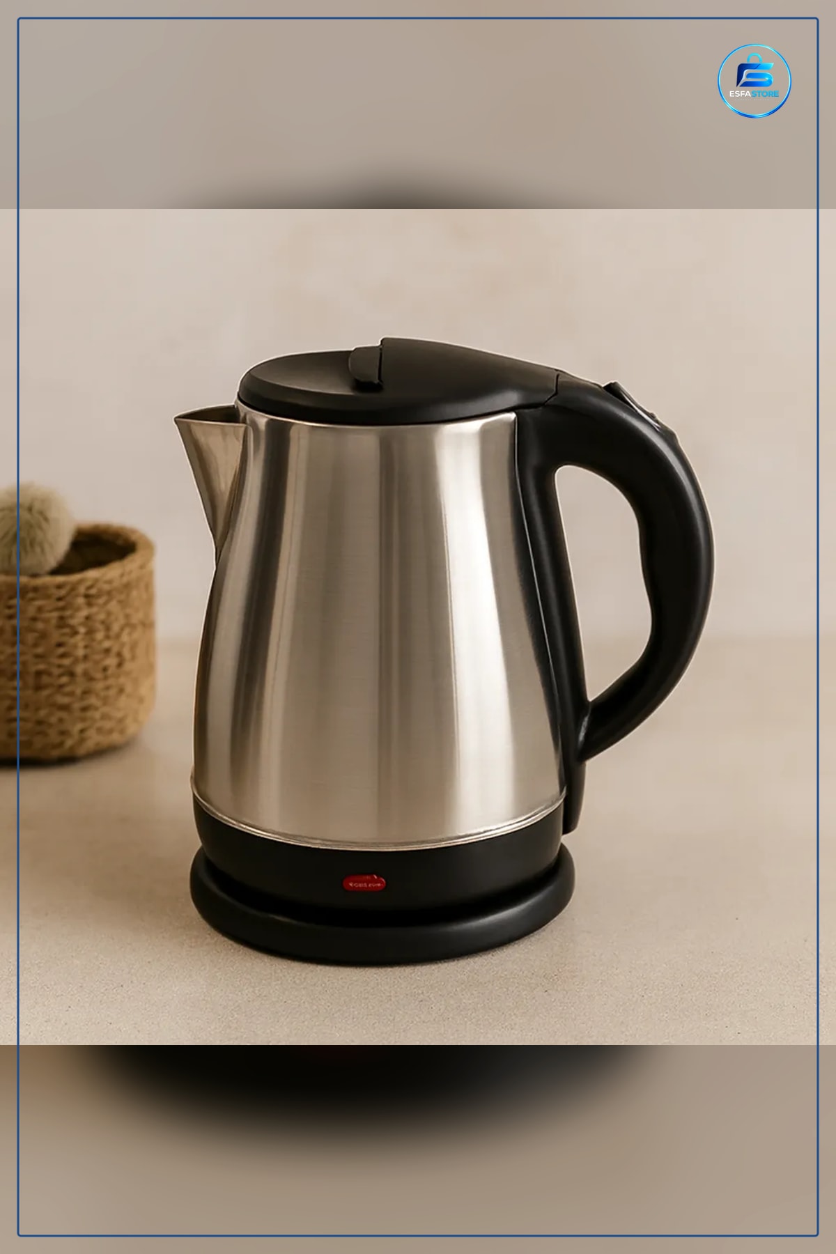Su Isıtıcı Kettle Çelik Kablosuz 1.8 L ° Taban Otomatik Kapanma Mutfak Çay Kahve Hazırlama