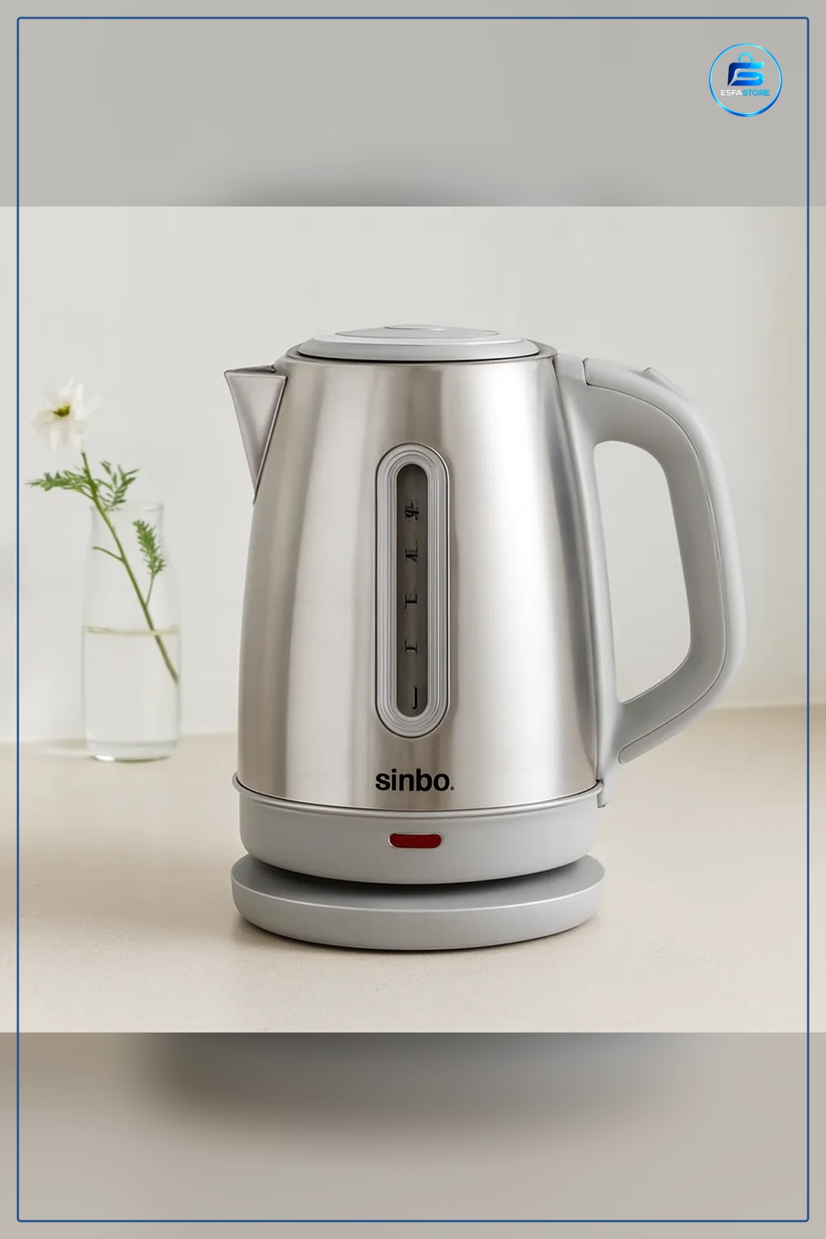 Kablosuz Su Isıtıcı Paslanmaz Çelik 1.8L Kettle ° Döner Taban Otomatik Kapanma Mutfak