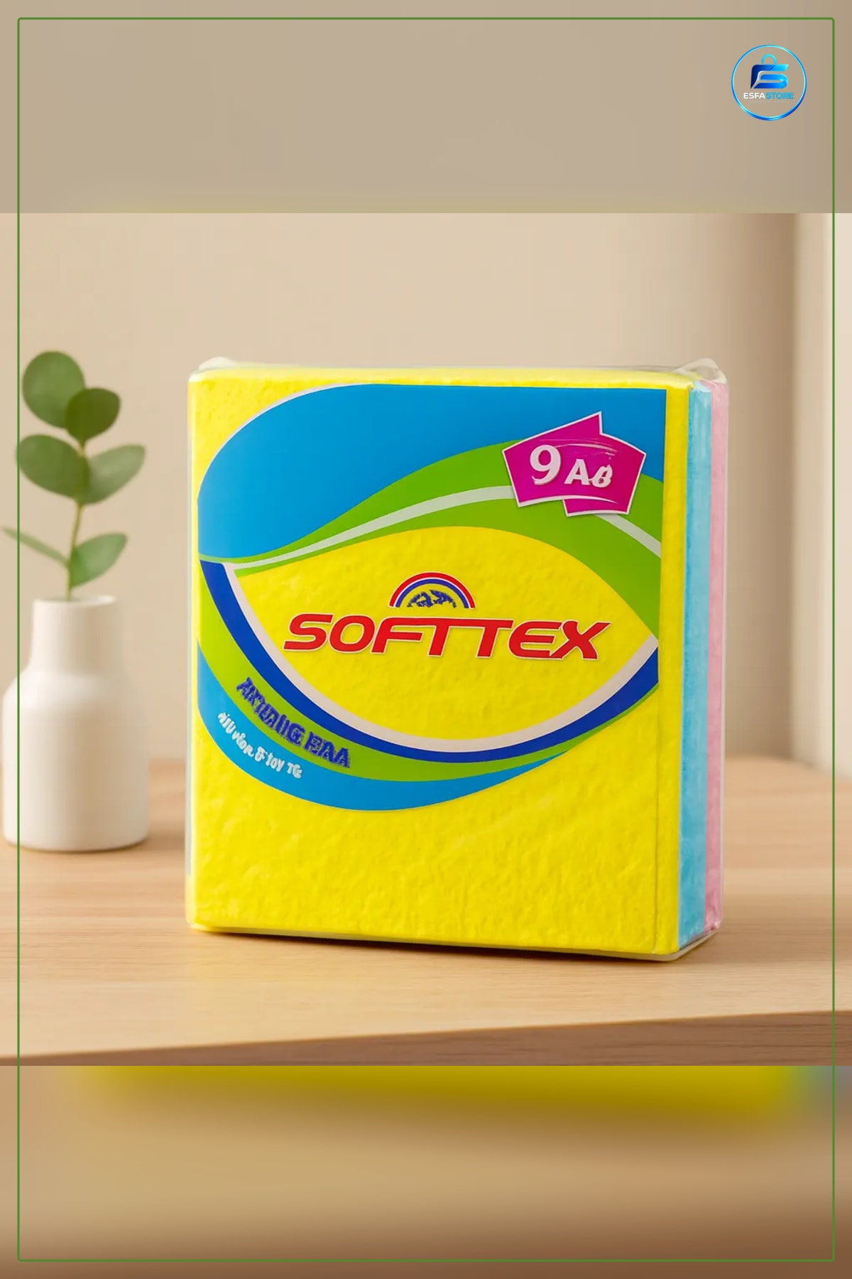 Mikrofiber Temizlik Bezi Renkli 9 Adet Yüksek Emişli Ev Mutfak Banyo Cam Mobilya Temizliği
