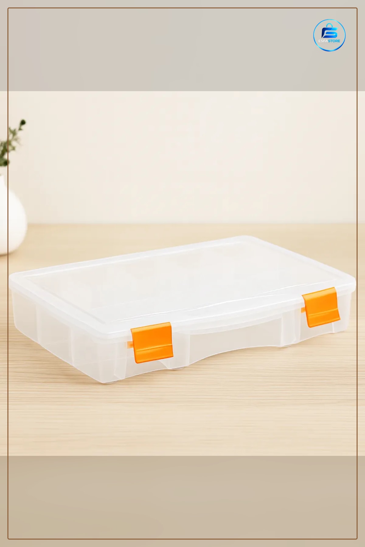 Saklama Kutusu 13 Bölmeli Şeffaf Power Organizer PP Plastik Ofis Atölye Vida Kablo Düzenleyici