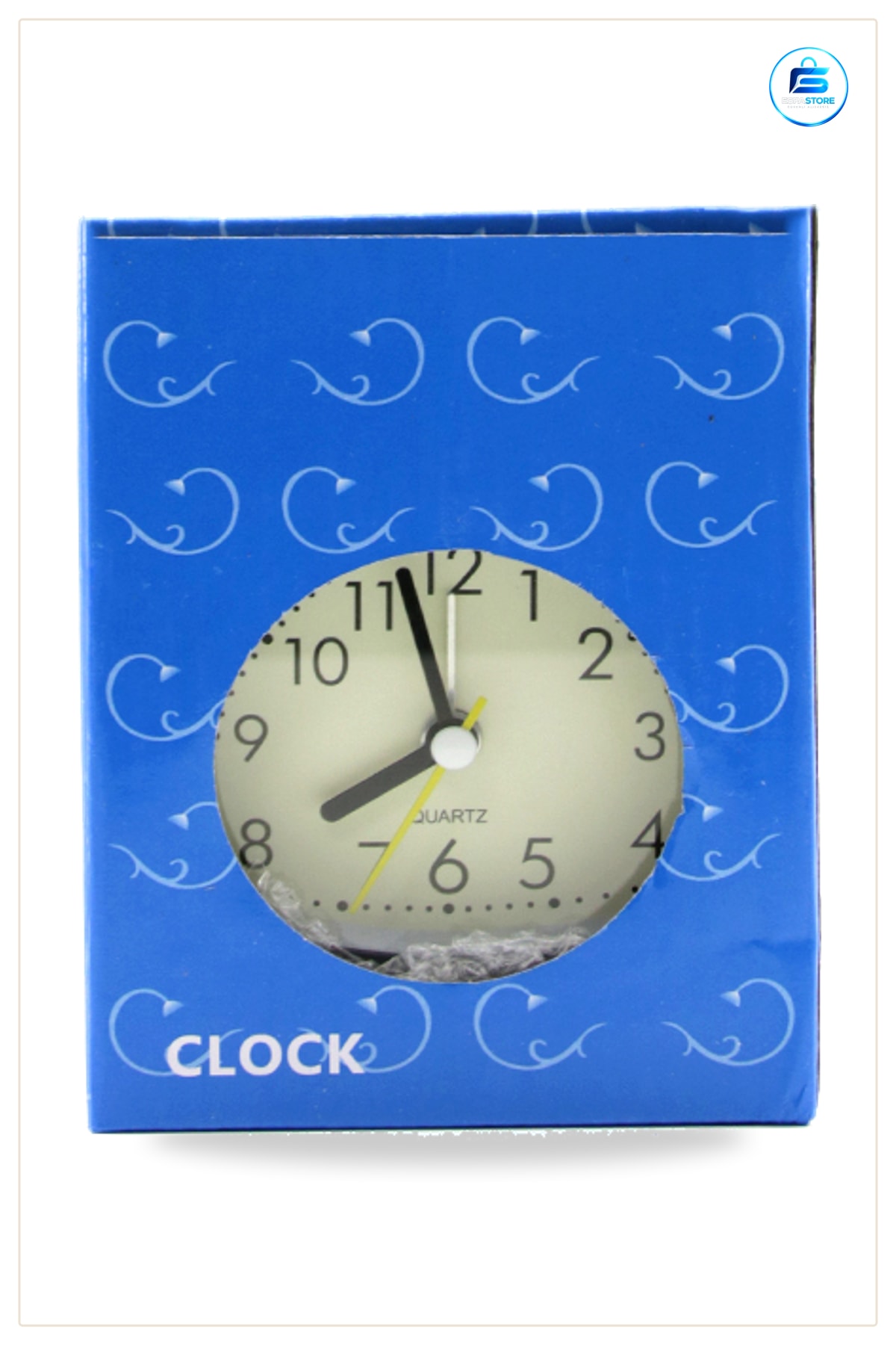 Masa Saati Twin Bell Metal Çalar Saat Pilli Işıklı 7.2 cm Kompakt Alarm Ev Dekorasyon