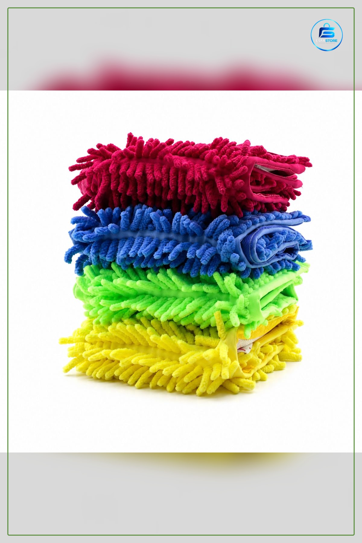 Mikrofiber Makarna Mop Yedek Başlık Paspas Zemin Temizlik Parke Seramik Fayans Laminat Pratik
