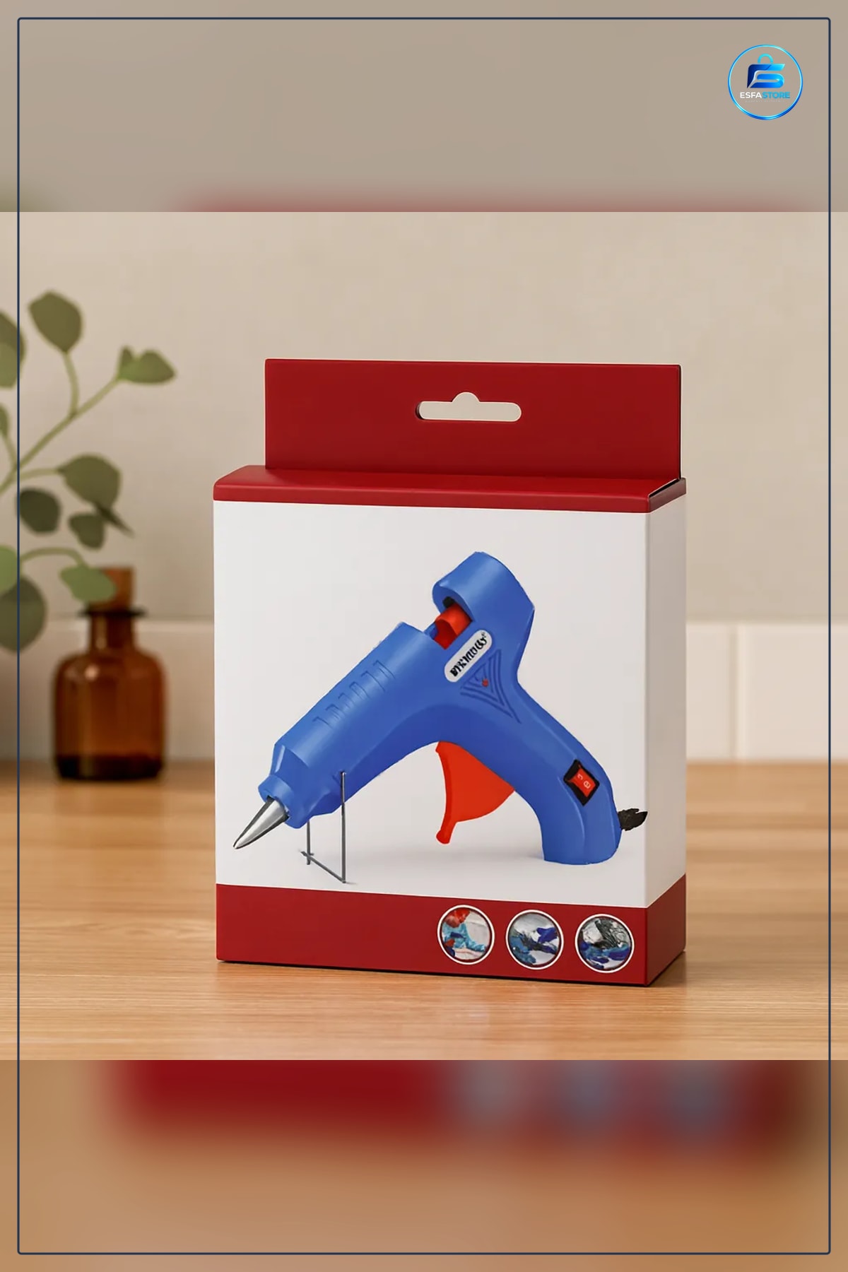 Sıcak Silikon Tabancası 60W °C 11mm Çubuk Uyumlu Anahtarlı Hobi Tamir Yapıştırma Aracı