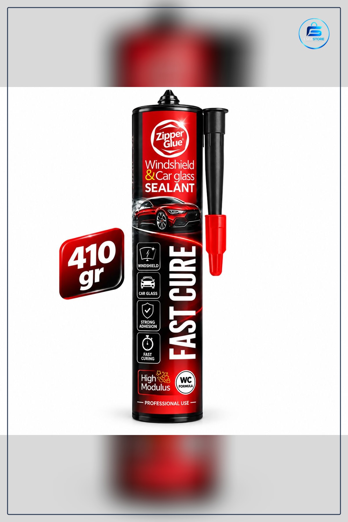 Araç Camı ve Çok Amaçlı Siyah Yapıştırıcı Hızlı Kürleşen UV Suya Dayanıklı Polimer Sealant