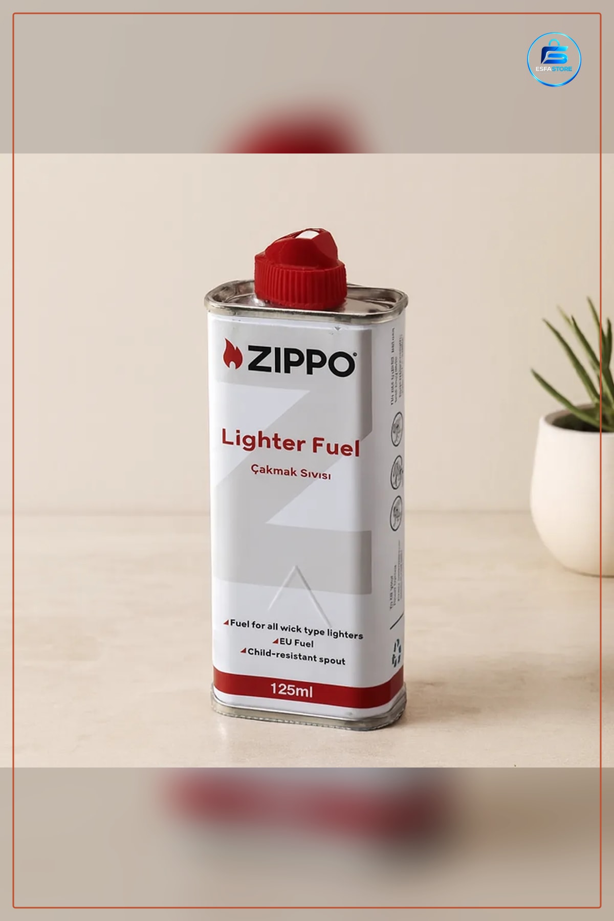 Çakmak Gazı 125 ml Benzin Fitilli Çakmaklar İçin Rafine Sıvı Yakıt Kamp ve Günlük Kullanım