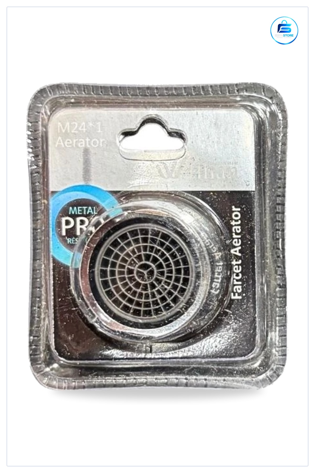 Metal Perlatör Musluk Başlığı M24x1 Dişli Aerator Mutfak Banyo Hava Karıştırıcı Filtreli