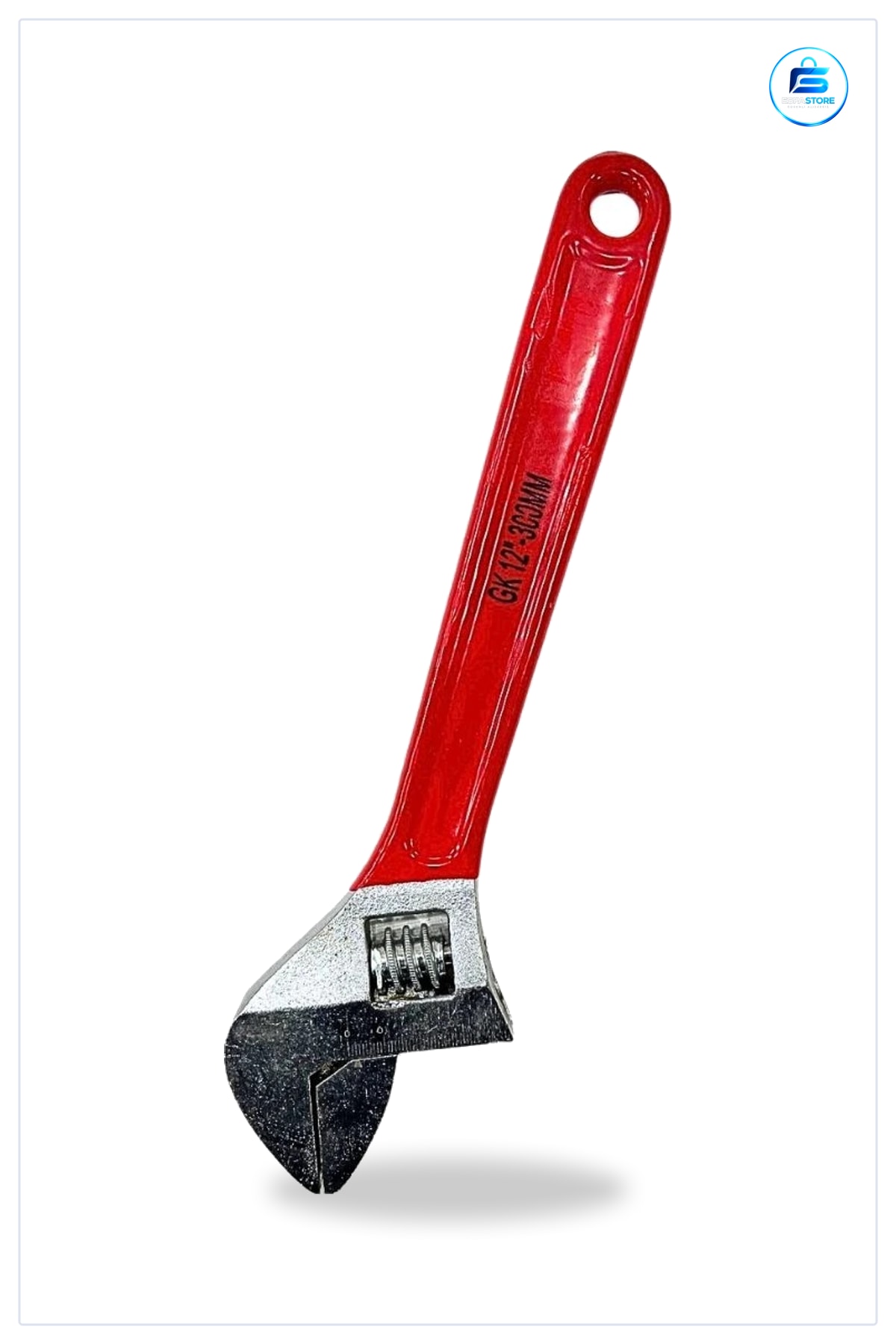 Ayarlanabilir Kurbağa Anahtar 12 inç 300 mm Kurbağcık Kırmızı Saplı Tesisat Hırdavat Çok Amaçlı