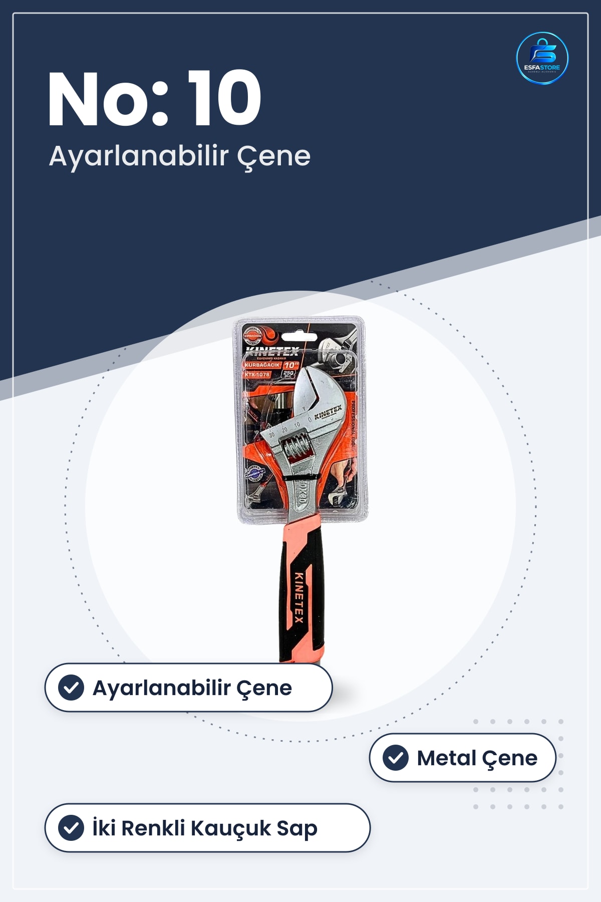 Kurbağacık Ayarlanabilir Anahtar No: Çok Amaçlı Tesisat Aleti Ev Tamirat Hırdavat