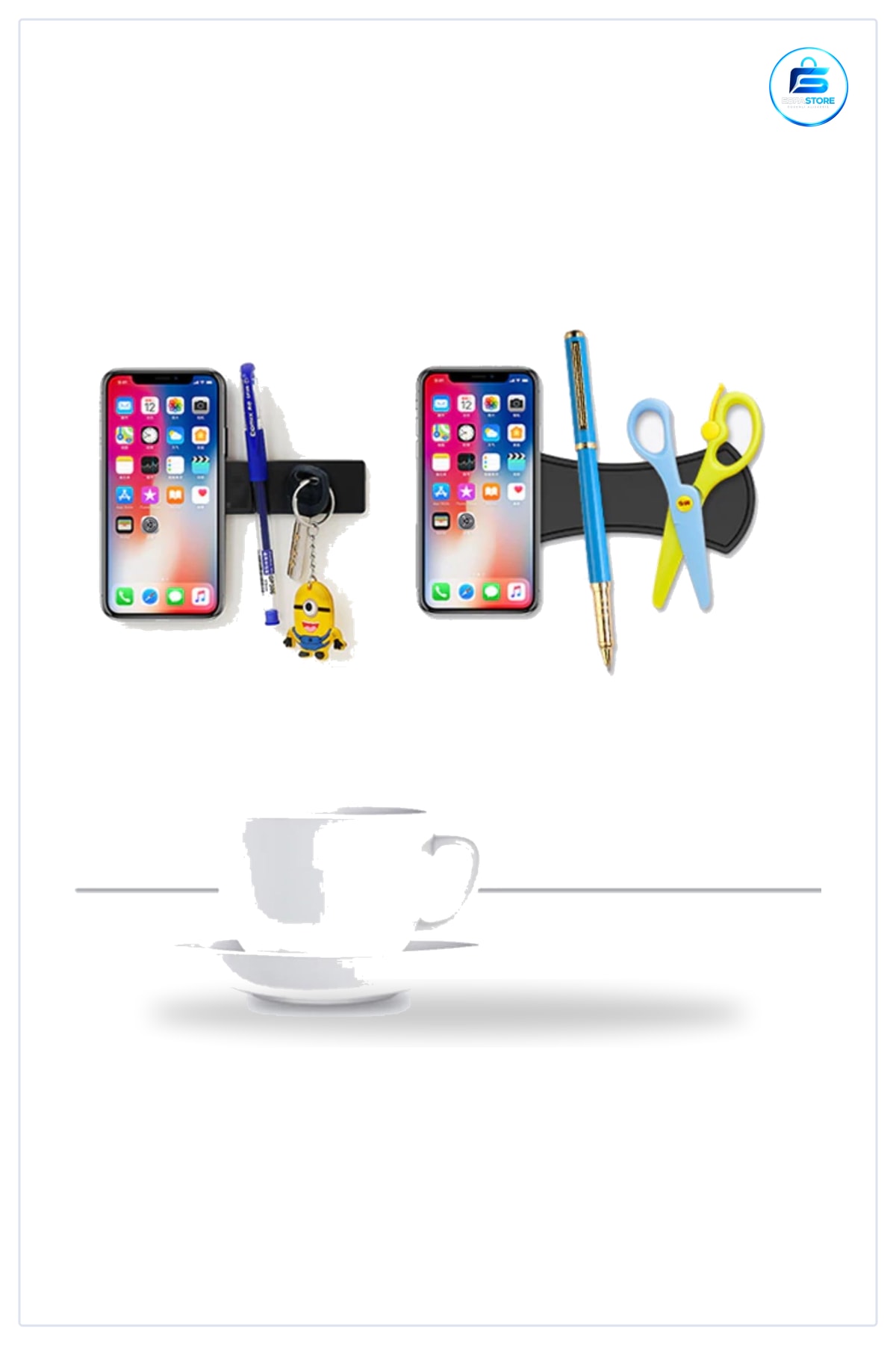 Telefon Standı Nanoteknoloji Jel Güçlü Yapıştırıcılı Kaymaz Tutucu Pad Pratik Hediyelik Kullanışlı