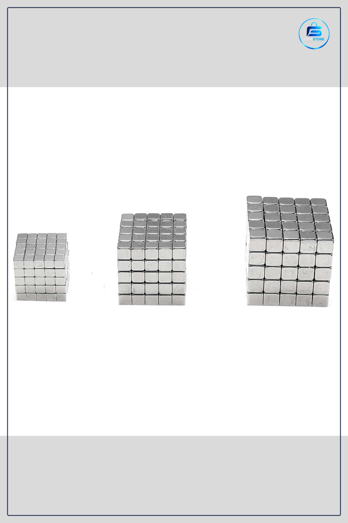 Neodyum Mıknatıslı Üç Boyutlu Puzzle Oyuncak Güçlü Manyetik Küp Seti Zihin Geliştirici Hediyelik