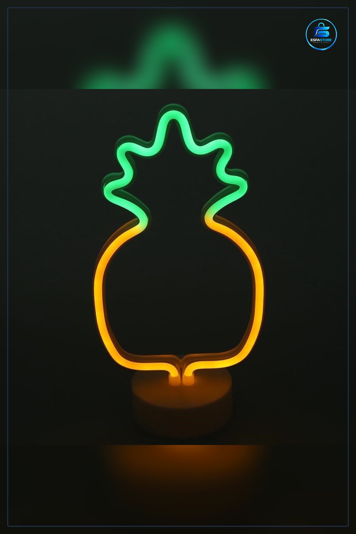 Meyve FıgPürlü Neon Led Masa ve Gece Lambası Dekoratif Hediyelik Çocuk Odası Kullanışlı