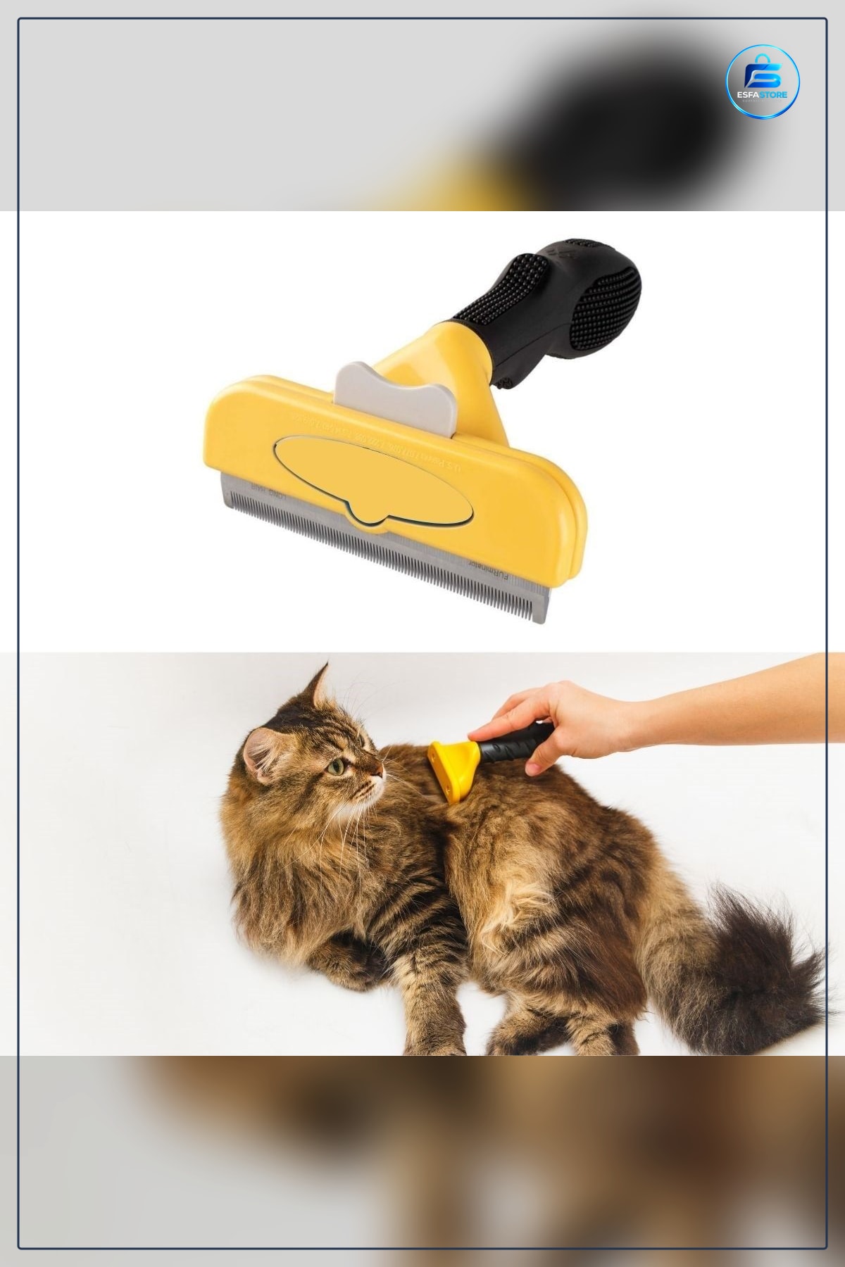 Kedi Köpek Tüy Toplayıcı Tarak Kısa Tüylü Ergonomik Hediyelik Pratik Kullanışlı Evcil Hayvan Bakımı