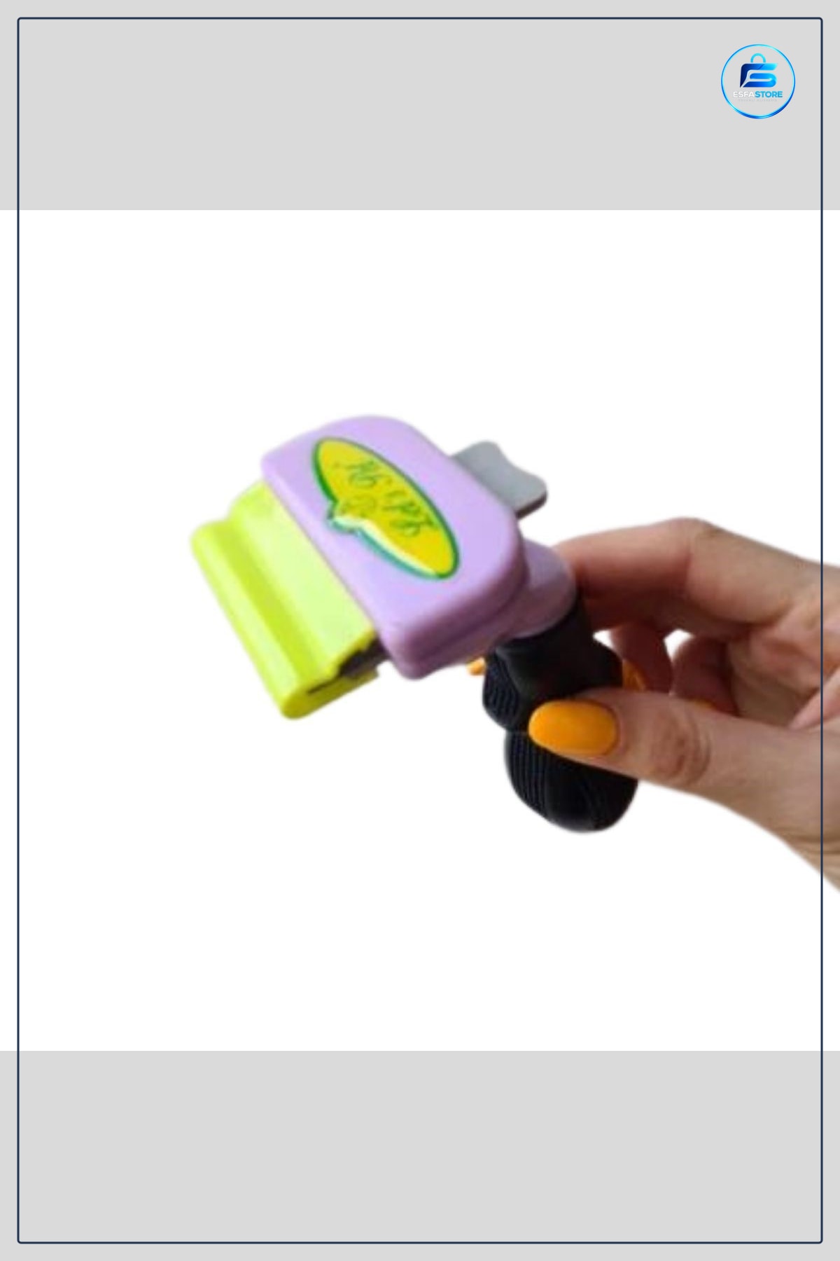 Kedi Tarağı Kısa Tüylü Evcil Hayvan Tüy Toplayıcı Paslanmaz Çelik Ergonomik Pratik Temizlik Aleti