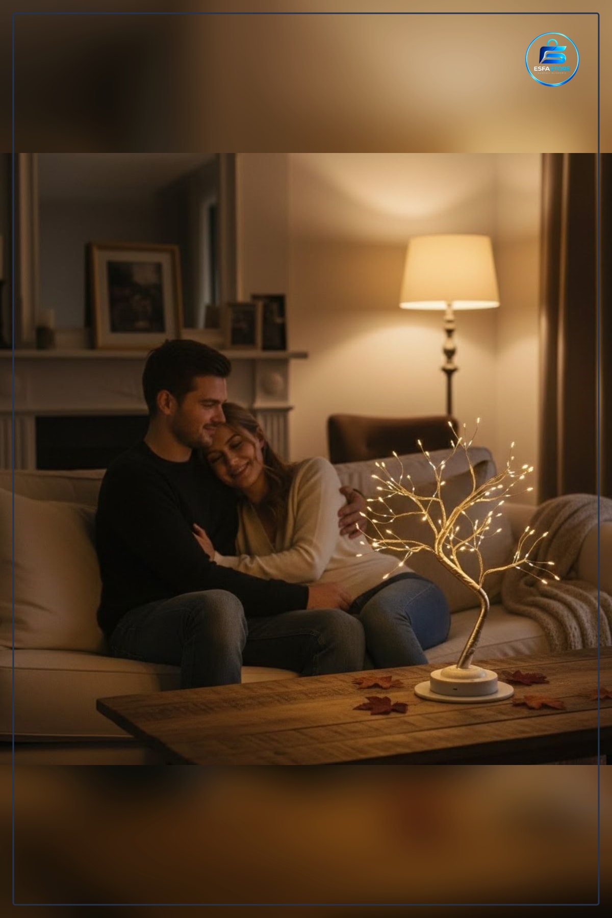 Masaüstü Peri Ağacı LED Lamba Dekoratif Pilli Ortam Aydınlatması Hediyelik Kablosuz Kullanım