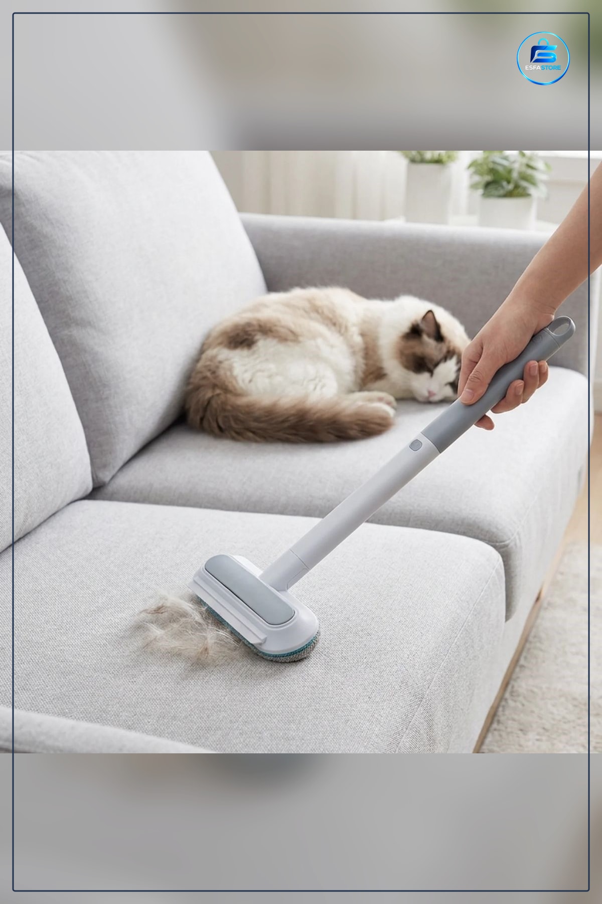 Çok Fonksiyonlu Kedi Köpek Tüy Temizleyici Fırça Koltuk Halı Kıyafet Temizleme Dayanıklı Aracı