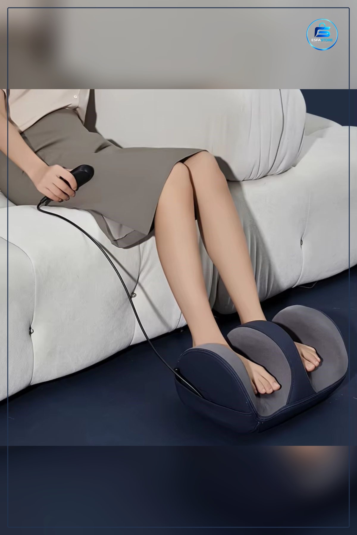 Ayak Baldır ve Bilek Kumandalı Masaj Aleti Rahatlatıcı Ergonomik Derin Doku Etkili Hediyelik