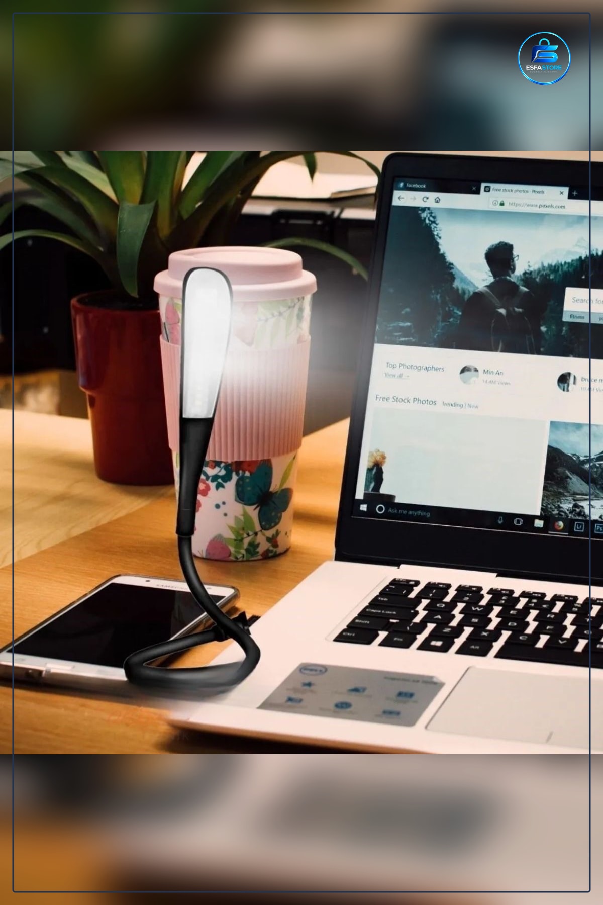 USB Girişli Dokunmatik Kitap Okuma Lambası Esnek Boyunlu Masa Aydınlatma LED Pratik Hediyelik